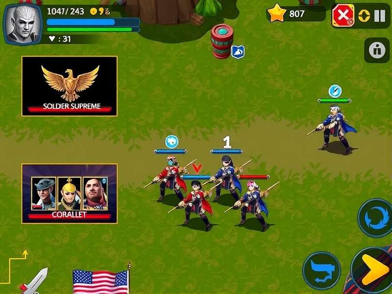 Sarson Soldier Supreme Gameplay Screenshot